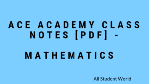 ACE 2BACADEMY 2BCLASS 2BNOTES 2B 255BPDF 255D 2B 2Bmathematics Ace Hand Written Notes Engineering Mathematics for GATE IES AND PSU