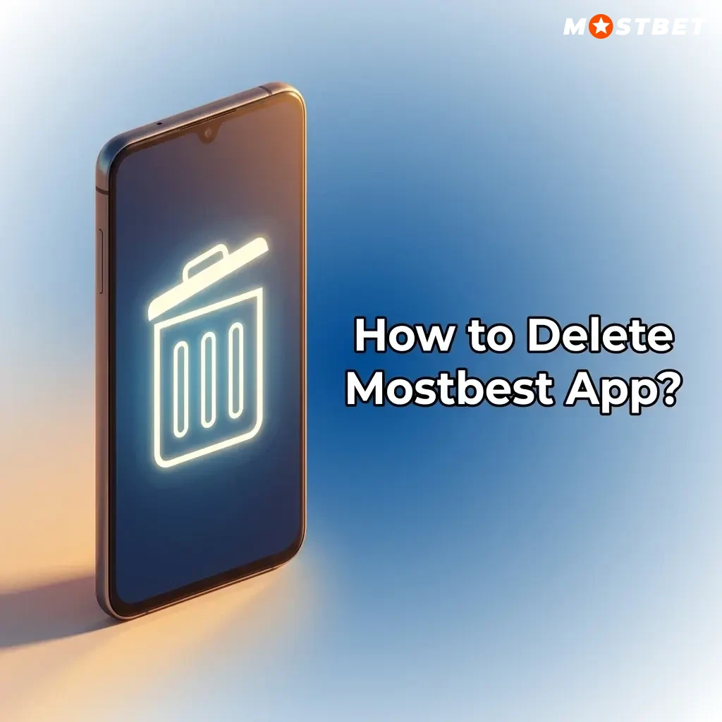 Mostbet app uninstall steps on Android and iOS with account safety note