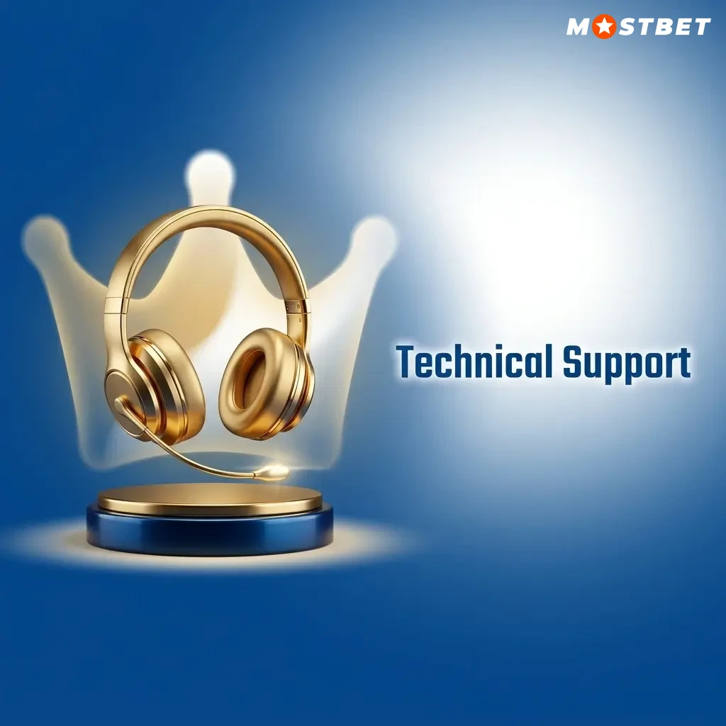 Mostbet technical support covering app, game, and payment issues with live chat and email contact options